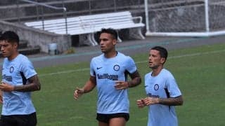 インテルが都内で公開練習、エースFWラウタロは即席サイン会の“神対応”　8月1日には強豪PSGと対戦へ