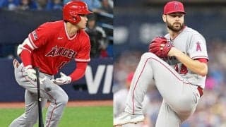 【MLB】大谷翔平と身長トーク　牛乳で作った198cm…エ軍の“PO請負人”は「でかっ」