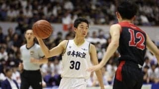 決勝の舞台でも躍動した日本航空の2年生PG、大道一歩「3年生の存在はすごく大きい」