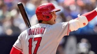 【MLB】大谷翔平の敵軍への“ドヤ顔”炸裂に「癒されたわ」　照れながらスター野手との交流が反響