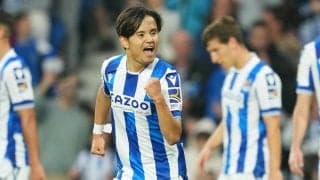 久保建英がソシエダのキャプテンになる日も？キャプテンマークを巻く姿に脚光も、なぜかチームメイトは爆笑