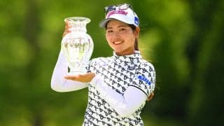 19歳・櫻井心那、10代でツアー通算2勝目も謙虚「私は本当に下手なので」