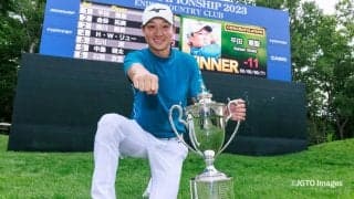 平田憲聖、全英オープンの経験が生きる「2勝目をメジャーで挙げられて嬉しい」