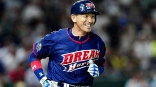 「北京五輪の再現？」　転倒落球でガックリ…GG佐藤に爆笑「演技うますぎる」