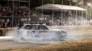 トラビス・パストラーナ、83年型スバルGLワゴンでグッドウッドを激走