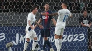 インテルが終盤の2得点で逆転勝利！ ヴィティーニャのミドル弾でPSG先制も、途中出場フラッテージが2Aの活躍【国際親善試合】