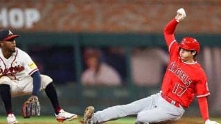 【MLB】大谷翔平の爆速盗塁が「はっや」　送球置き去る“瞬間移動”に「敬遠できなくなる」