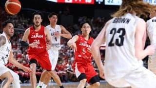日本代表がNZとの強化試合に勝利…実戦復帰の河村勇輝は7得点7アシストで全快アピール
