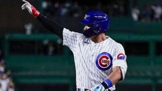 【MLB】鈴木誠也、13戦ぶり9号でマルチ安打　野手の103キロ“超遅球”を豪快一振り