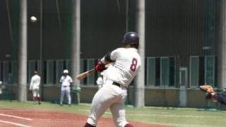 最終回に崩れ夏季オープン戦初黒星／東海大戦