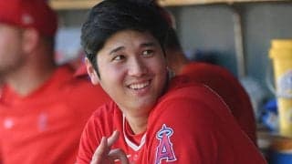 【MLB】大谷翔平の「ギャップが素敵すぎ」　バキバキ右腕と「爽やか笑顔との対比よ」