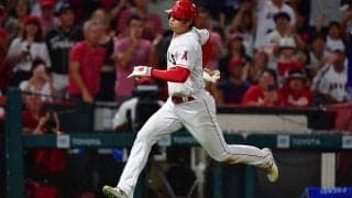 【MLB】大谷翔平、緊急降板直後の“激走”で球場騒然　今季14個目の盗塁と同点生還に「MVPコール」