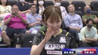 史上も過酷なサバイバル！平野美宇が急成長の張本美和を圧倒！｜第5回パリ五輪日本代表選考会