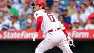 【MLB】大谷翔平、左中間二塁打で9試合連続安打　緊急降板の不安払拭、2戦連発41号なるか