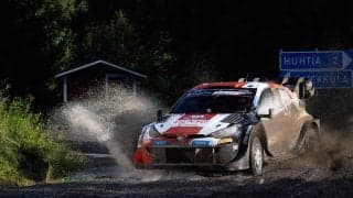 WRCフィンランド：トヨタのエバンスが7連続ベストで首位をキープ。勝田は僅差の3番手争い