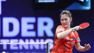 木原美悠 ヨーロッパ女王にフルゲームで敗れる。日本勢は4強で姿を消す【卓球 WTTリマ】