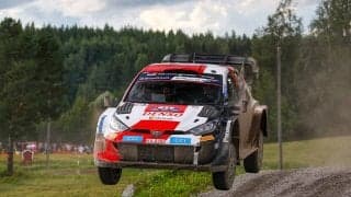 WRCフィンランド：トヨタ勢、エルフィン・エバンスが首位キープで最終日へ、勝田貴元は3番手を死守