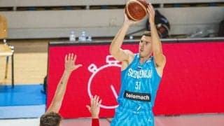 スロベニア代表のブラッコ・チャンチャーがワールドカップ前の試合で左ヒザを負傷