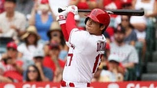 【MLB】「打球速すぎ」大谷翔平、2試合ぶりの“痛烈”安打も……　延長戦落としエ軍は今季ワースト6連敗で借金生活へ