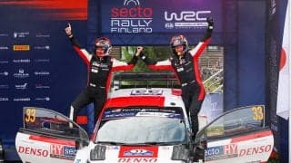 WRCフィンランド：トヨタ勢、エルフィン・エバンスと勝田貴元が1‐3フィニッシュ