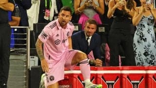 メッシのパーフェクトFKにベッカム共同オーナーも大興奮！デビューから4戦7ゴール、チームも4連勝