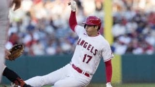 まだまだあきらめない！大谷翔平、マルチ安打を記録！盗塁も敢行で今季１５個目を記録