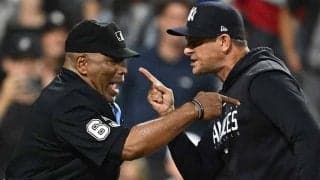 【MLB】ヤ軍指揮官が怒り心頭「ボールだろ！」　まさかの“三振ポーズ”も…ファン驚愕の猛抗議