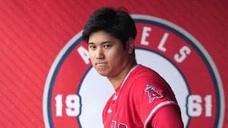 【MLB】大谷翔平の打席の直前でハプニング　2度の観客乱入…警備員に抵抗するも退場