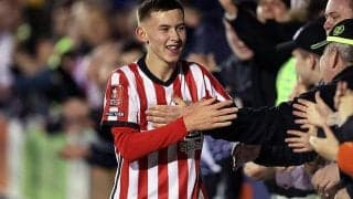 EFLカップで16歳と51日での最年少ゴール！　サンダーランドの神童が達成