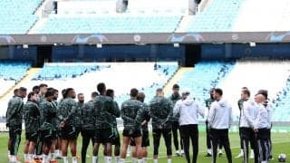 「今年もやってる」「めっちゃきつそう」レアル・マドリーの練習に今季も特別なマスクが登場！装着してのトレーニング姿に「特殊部隊みたいだ」