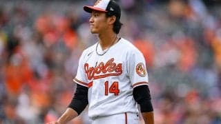 【MLB】藤浪晋太郎、3者連続四球で降板　2死から突如乱調…後続打たれ3失点、ベンチで呆然