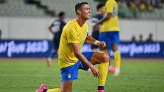 「その発想はなかった」C・ロナウドのゴールパフォーマンスが進化!?チームメイトのナイスアイデアが反響！「Siuuu史上最高の写真」