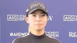 渋野日向子は3オーバー「グリーン上でなかなか耐えることができなかった」