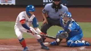 捕手前バントで悠々セーフ　カメラが追えない衝撃速度「流石サニブラウンに勝った男」