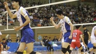 駿台学園が東山にストレートで勝利　失セット0で完全優勝 【北海道インターハイ2023男子】