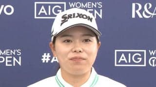 勝みなみは通算5アンダー「どれだけ今の実力でやれるか明日から試せる」