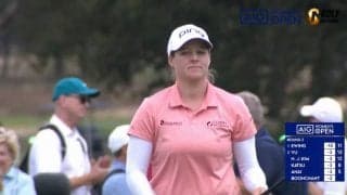 【動画】アリー・ユーイング、4連続バーディなど「66」を記録して通算10アンダー