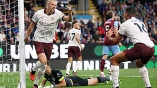 前人未踏4連覇狙うシティがハーランド2発で快勝スタート！　コンパニ率いる昨季2部王者バーンリーに貫録勝ち【プレミアリーグ】