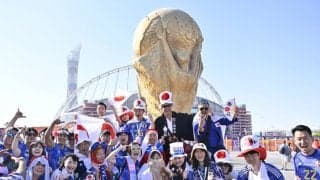 「彼が帰ってきた」女子W杯公式が世界に投稿したのは、あの有名日本人サポーター！ カタール大会で注目された白塗り男性がNZでなでしこジャパンにエール！