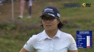 【動画】畑岡奈紗、ロングバーディパットにイーグルと通算3アンダーで決勝へ