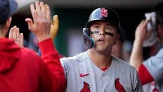 【MLB】8月“OPS1.107”のヌートバー、リーグ有数のリードオフへと変貌　絶好調3安打で3試合連続マルチ安打