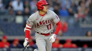 【MLB】大谷翔平、190キロ“最速”二塁打も今季ワースト8試合本塁打なし　オルソンが41、42号連発で両リーグ単独首位