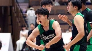 白鷗大、WUBS制覇に王手…エース脇のトラブルを全員で乗り越え初代王者を撃破