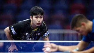 16歳松島輝空が快進撃！東京五輪銅メダルの元世界1位に続き格上韓国選手も破って決勝進出！【卓球 WTTリオ】