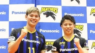 パリ行きのチケットを手にリーグへ　山本&西田パナソニック入団記者会見レポート   