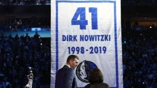 殿堂入りを果たしたダーク・ノビツキー氏が背番号41を選んだ理由