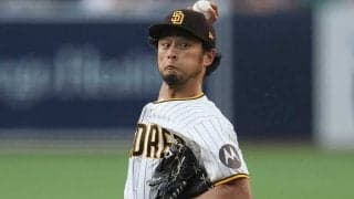 【MLB】ダルビッシュ、メジャー日本人最多1919奪三振　野茂英雄氏が見守る前で記録更新