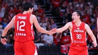 日本代表が強化試合アンゴラ戦に勝利…W杯目前で渡邊雄太が負傷交代するアクシデントも