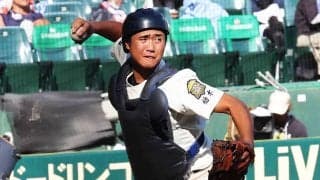 文星芸大付・黒﨑翔太が明かす「フライング・ガッツポーズ」の舞台裏　座右の銘は「早まるな」になった