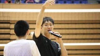 柳田将洋がバレーボール教室を茨城で初開催 「ほんとうはもっといろいろやりたかったですが…」